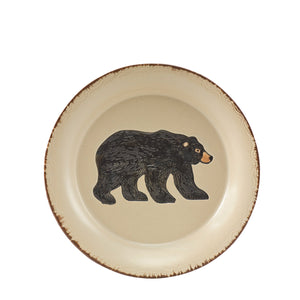 Rustic Retreat Salad Plate- Bear