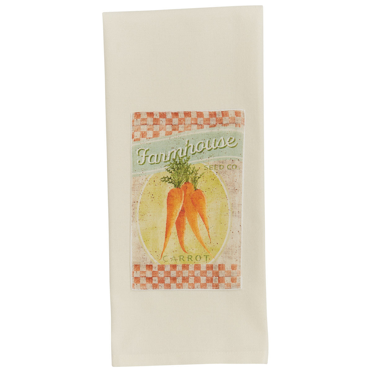 Farmhouse Seed Co. Carrots Dishtowel