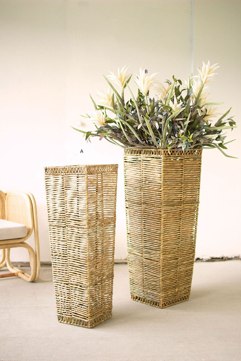 Tall Sea Grass Planters ~Pick Up Only~