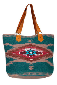 Scully Southwest Wool Tote Bag!!- DROP SHIP