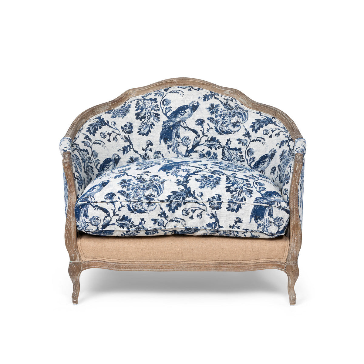 Montana Rustic Accents Bluebird Toile Settee - Thumbnail 2