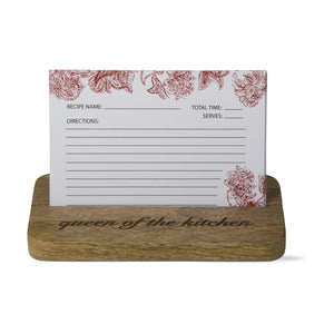 Tag Queen Recipe Card Holder