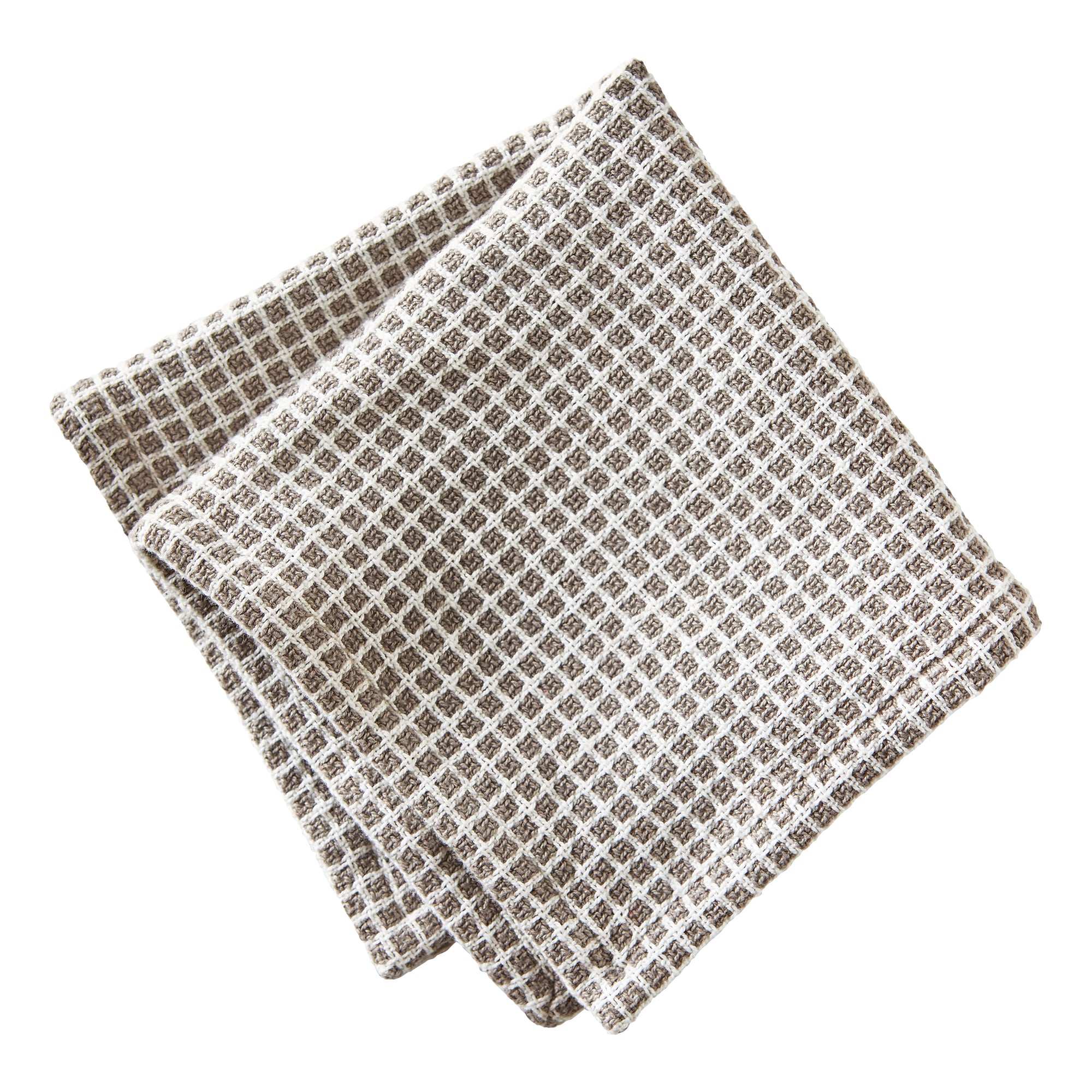 Textured Check Dishcloth-Set of 2