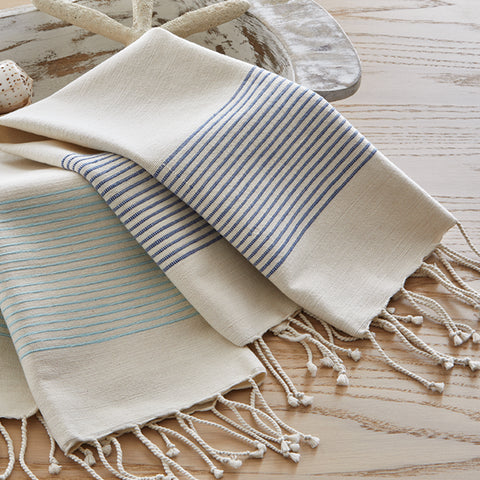 Cottage Hand Loom Stripe Hand Towel