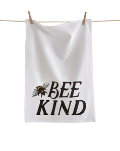 Bee Kind Floursack Dishtowel