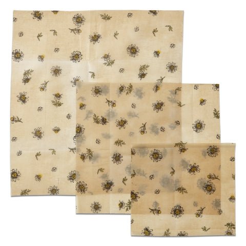 Chamomile Beeswax Wrap Set Of 3