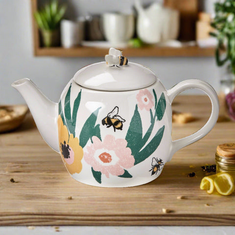 Bee Blossom Teapot