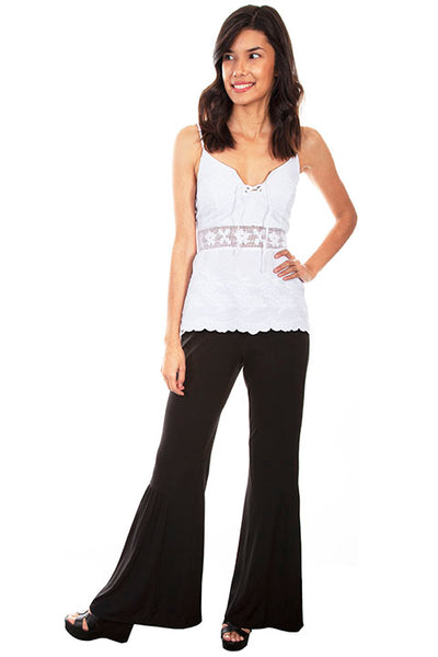 Scully Black Bell Bottom Pants