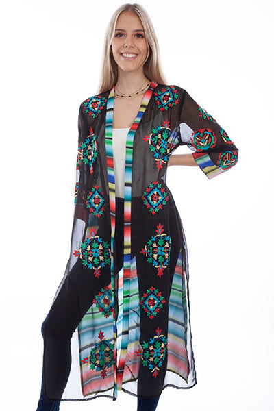 Scully Duster With Serape Back!!- DROP SHIP