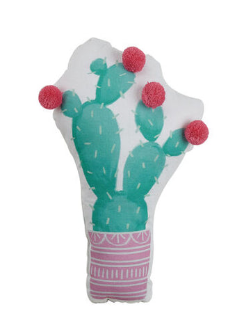 Prickly Pear Cactus Shape Pillow