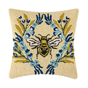 Bee You Hooked Pillow