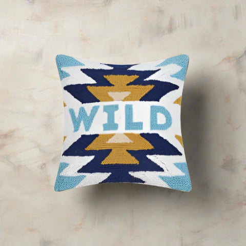 Wild Hooked Pillow