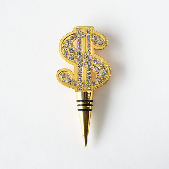 Dollar Sign Bottle Stopper