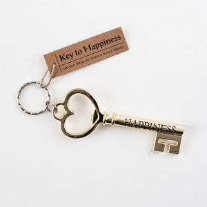 The Key To Happiness Key Ring