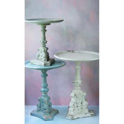 Pedestal Table White - Pick Up Only