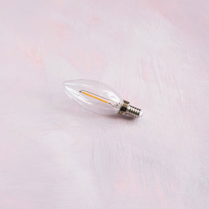 Pink Candelabra Bulb