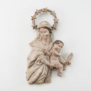 Madonna and Child Wall Relief