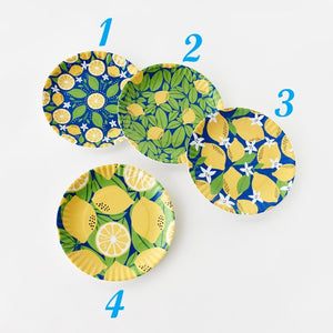 Lemon "Paper" Plate (4 Styles)