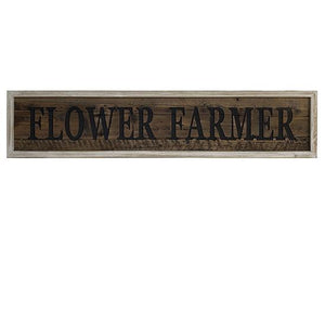 Wooden Flower Farmer Sign! PICK UP ONLY!