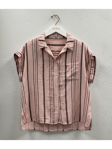 Dylan Taylor Stripe Shirt 2 color Options