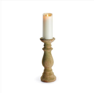 WEATHERED GARDEN CANDLE STAND
