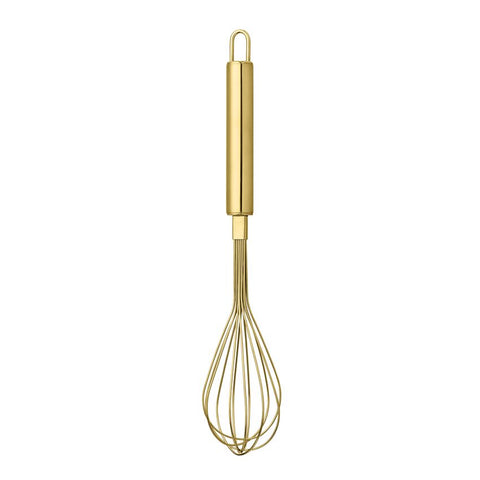 Gold Stainless Steel Whisk