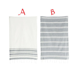 Cotton Woven Tea Towel! Two Style Options!