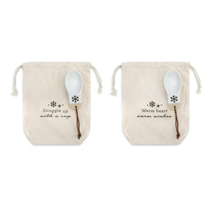 Snowflake Coffee Bag with Scoop Two options