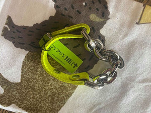 Gypsy Soule Highlighter Yellow Chain Bracelet