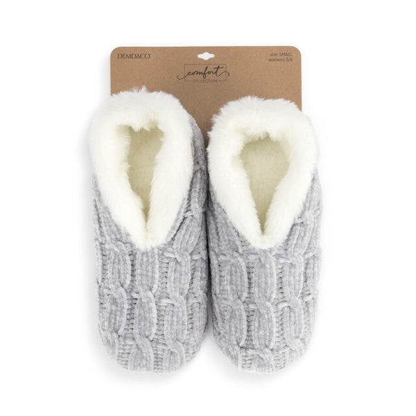 Chenille Slippers!!! Two Color Options!!!