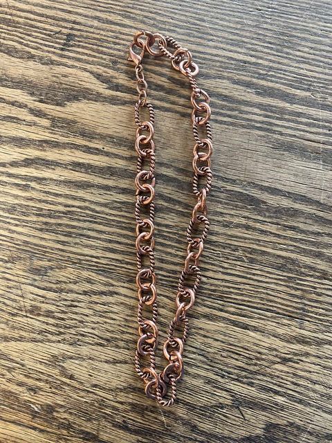 Adjustable Copper Necklace