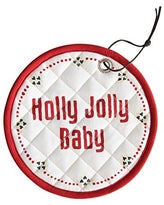 Holly Jolly Baby Cotton Pot Holder