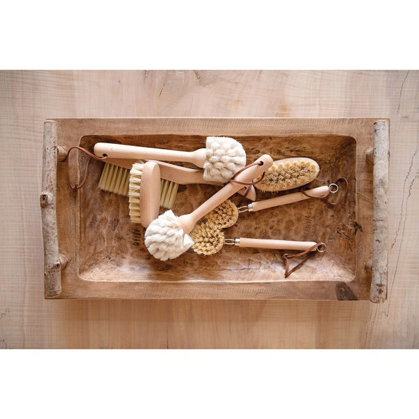 Wood Tray With Handles
