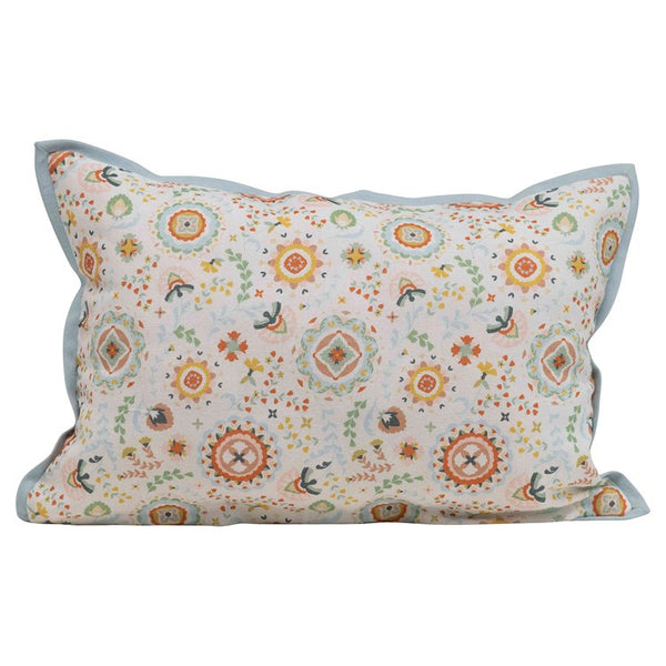 Cotton Printed Pillow "Keep Some Room In Your Heart For The Unimaginable"