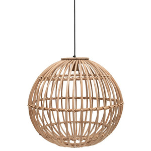 Round Hand Woven Pendant Light - LOCAL PICK UP ONLY