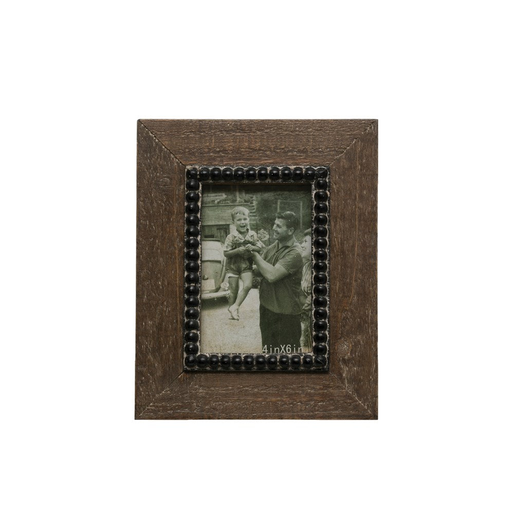 Wood Photo Frame (Holds 4" x 6" Photo)