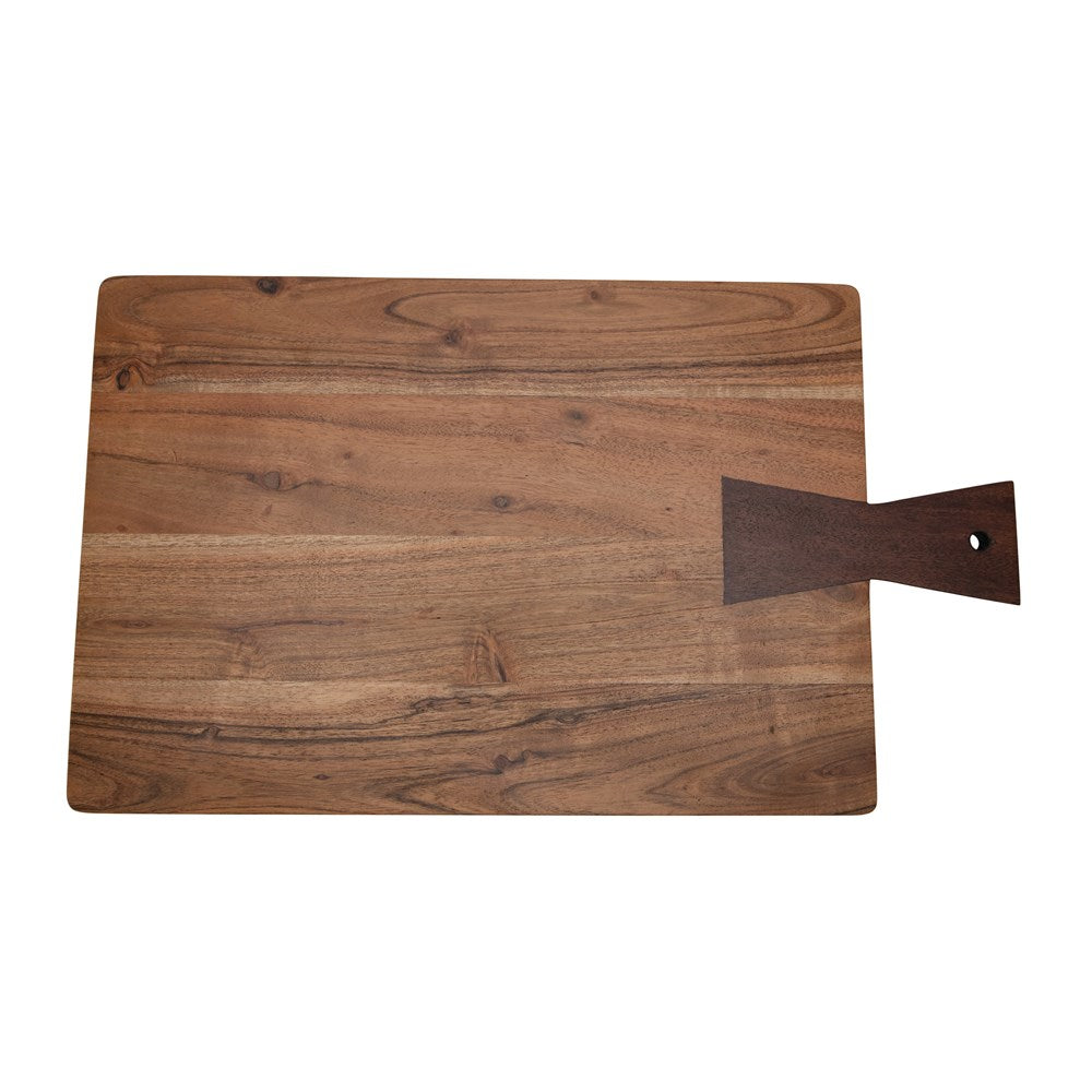 19"L x 11"W Acacia Wood Cheese/Cutting Board