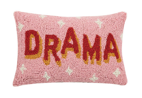 Drama Hooked Pillow