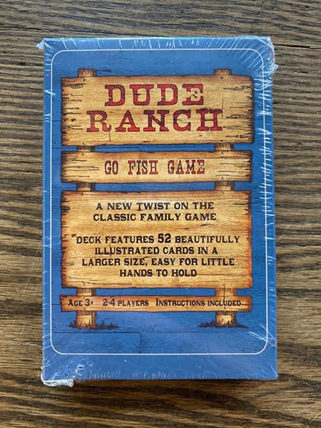 Columbus, Montana: "Dude Ranch" Go Fish Card Game!!!