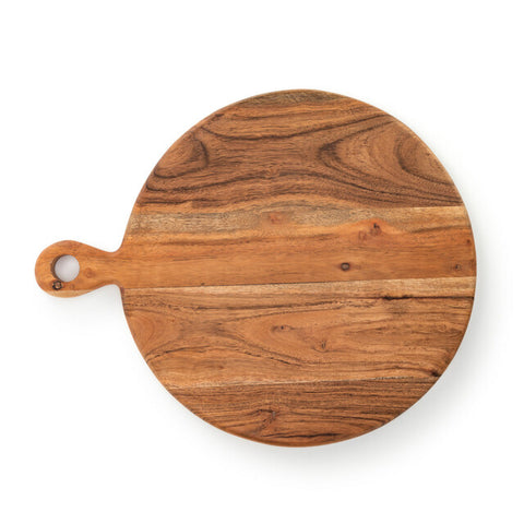 Round Wood Serving Board