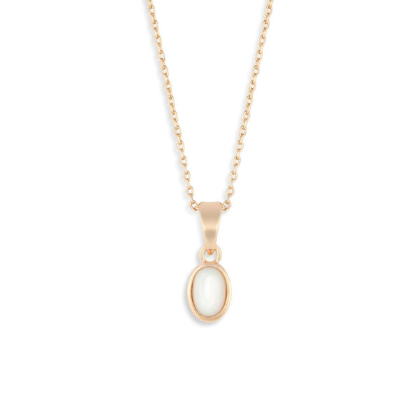 Gold Giving Necklace - Mother of Pearl