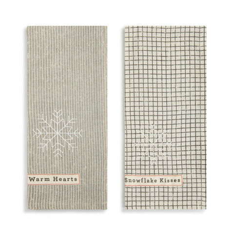 Snowflake Tea Towel - 2 Options