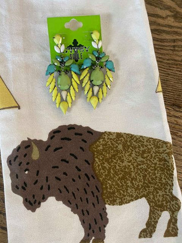 Gypsy Soule Lime Green Earrings