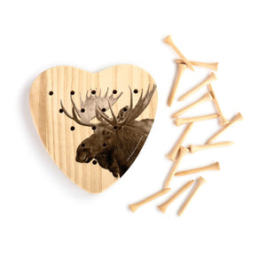 Moose Heart Peg Game