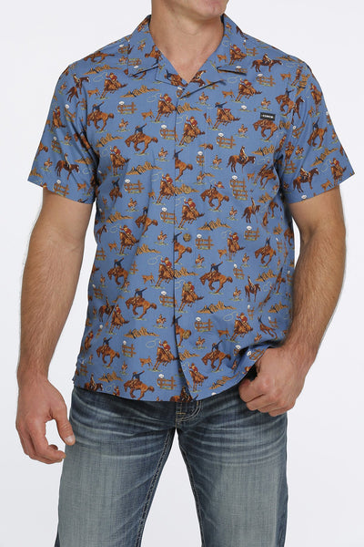 Cinch Men's Short Sleeve Camp Shirt- 3 Styles!!