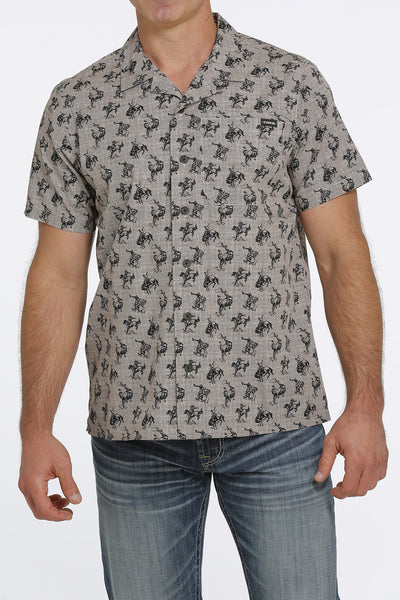 Cinch Men's Short Sleeve Camp Shirt- 3 Styles!!
