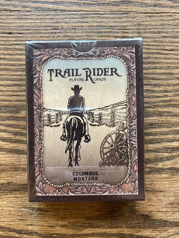 Columbus, Montana: "Trail Rider" Playing Cards!!!