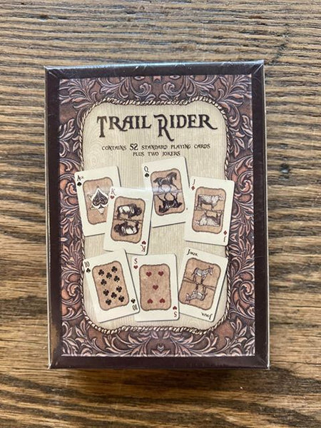 Columbus, Montana: "Trail Rider" Playing Cards!!!