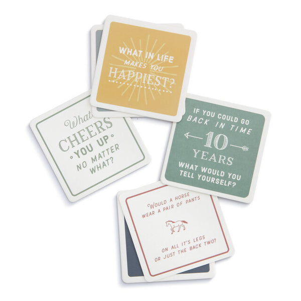 Party Games Coaster Set - Conversation Starters