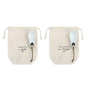 Heart Coffee Bag with Scoop - 2 Options
